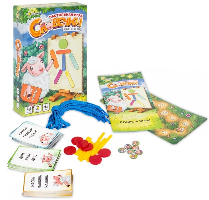 

Эврикус Настольная игра Словечки, Настольная игра Словечки