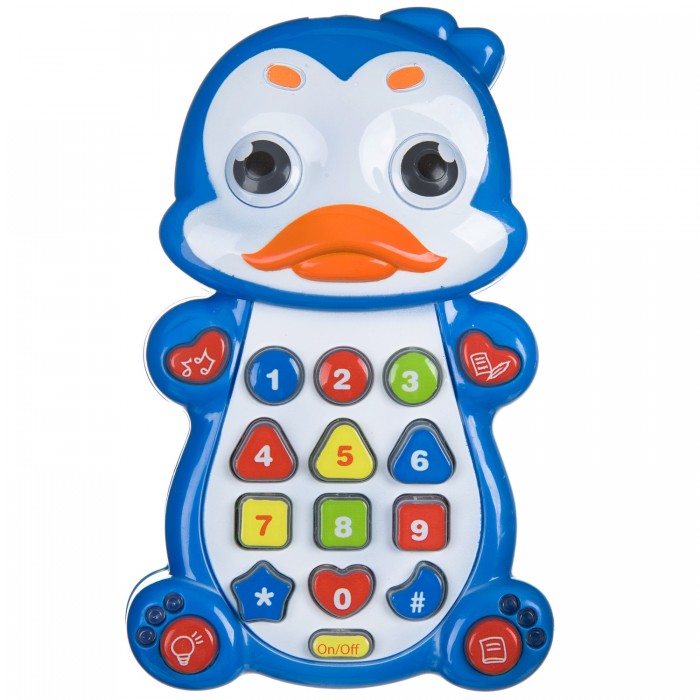 Развивающая игрушка Bondibon Baby You Умный телефон Пингвин