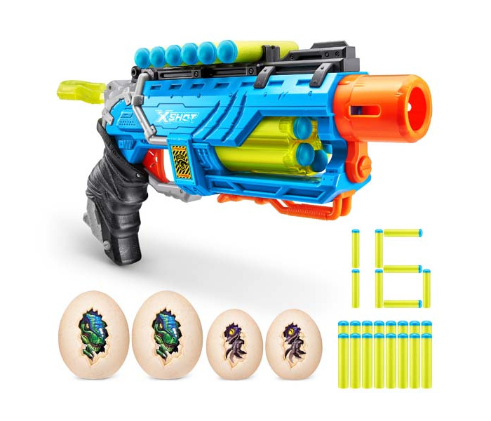 

Zuru Игровой набор для стрельбы X-Shot Нападение динозавра, Игровой набор для стрельбы X-Shot Нападение динозавра