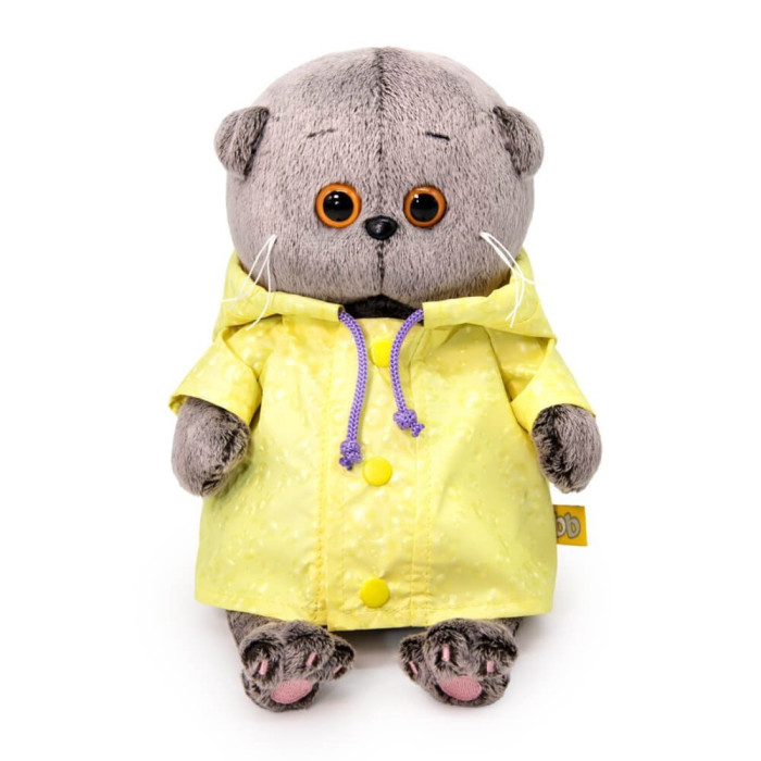 

Мягкая игрушка Budi Basa Басик Baby в плащике 20 см, Басик Baby в плащике 20 см