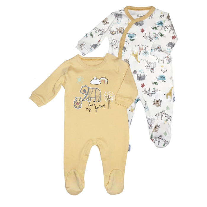 

Mini World Комбинезон для новорожденного 2 шт. MW16877, Комбинезон для новорожденного 2 шт. MW16877