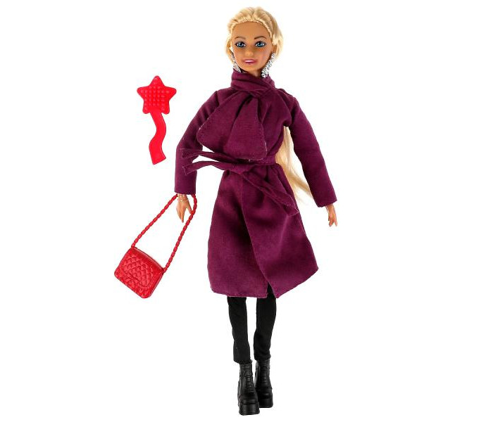 Карапуз Кукла София с акссесуарами, демисезонная одежда 29 см карапуз кукла софия в пальто с поясом и английским воротником