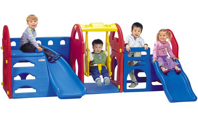 Haenim Toy Детский игровой комплекс для дома и улицы Королевство HN-710 электрическое королевство