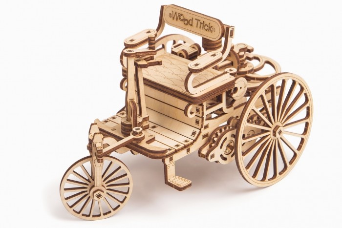 Пазлы Wood Trick Механический 3D-пазл Первый автомобиль
