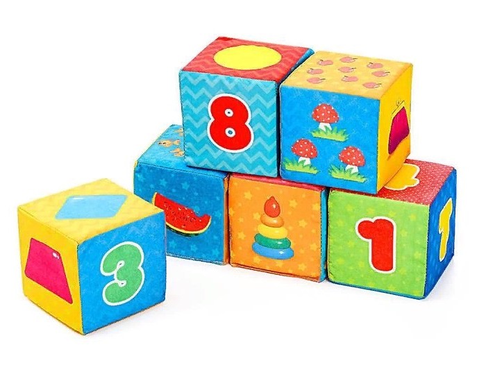 Развивающие игрушки, Развивающая игрушка Iq Zabiaka кубики Обучающие  - купить