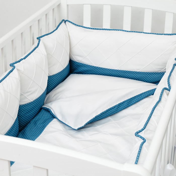 фото Комплект в кроватку colibri&lilly ocean pillow (4 предмета)