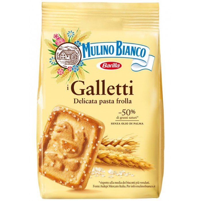 Печенье кримулда 350г фото Mulino Bianco Печенье песочное Galletti 350 г - Акушерство.Ru