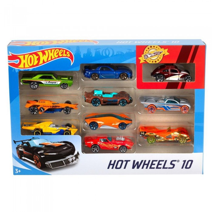 Машины Hot Wheels Hot Wheels Набор из 10 машинок