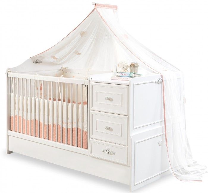 

Кроватка-трансформер Cilek Romantic 160х75 см, Romantic 160х75 см