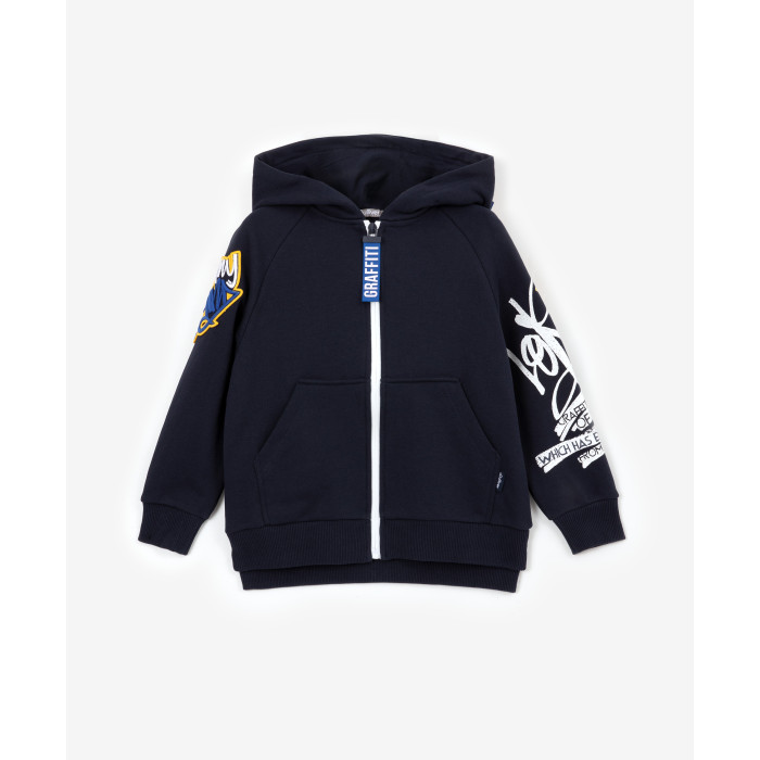 

Gulliver Толстовка на молнии из футера 22206BMC1610, Толстовка на молнии из футера 22206BMC1610