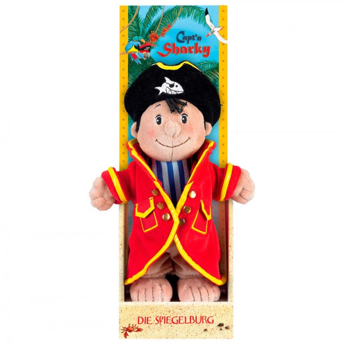 Мягкие игрушки Spiegelburg Плюшевый Capt'n Sharky 25194 25 см