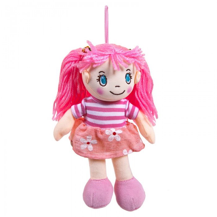 

Мягкая игрушка ABtoys Кукла в розовом платье 20 см, Кукла в розовом платье 20 см