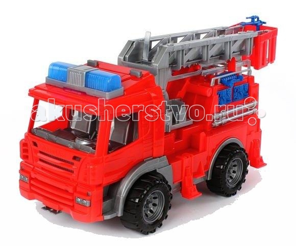 Машины Нордпласт Пожарная машина Спецтехника машины funky toys пожарная машина с выдвижной лестницей die cast