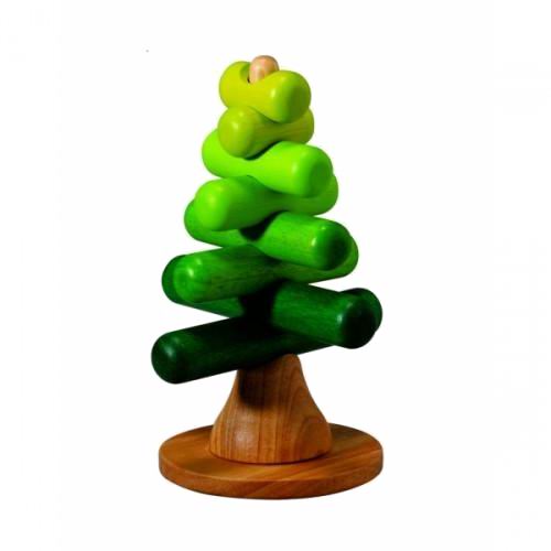 Деревянные игрушки Plan Toys Пирамидка-Дерево viga складывающаяся пирамидка дерево 59461 с 1 года
