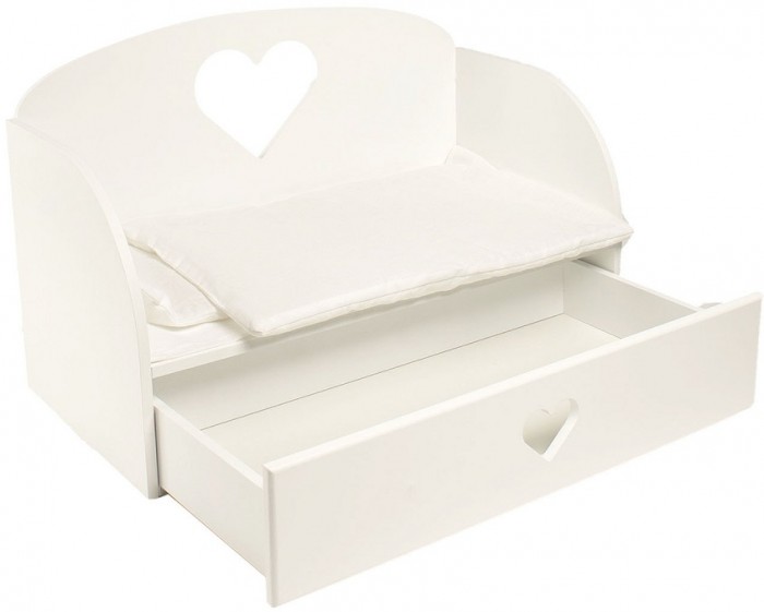 Кроватки для кукол Paremo Диван Сердце диван consul диван sсandy 110x235x96