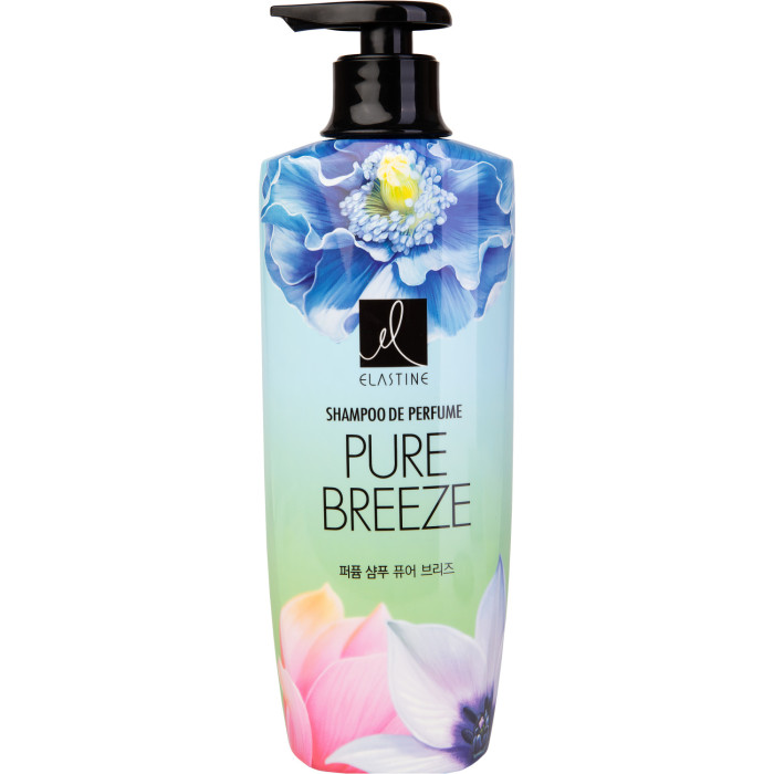 Косметика для мамы Elastine Парфюмированный шампунь для всех типов волос Perfume Pure breeze 600 мл
