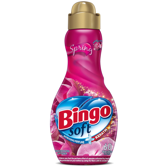 Бытовая химия Bingo Кондиционер Spring Freshness Soft с весенним ароматом 1440 мл 