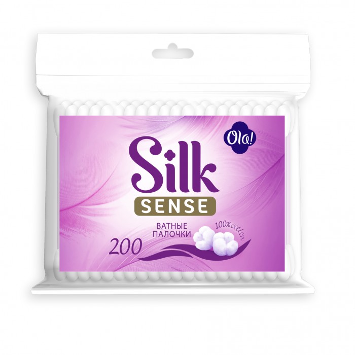  Ola! Silk Sense Ватные палочки в п/э 200 шт.