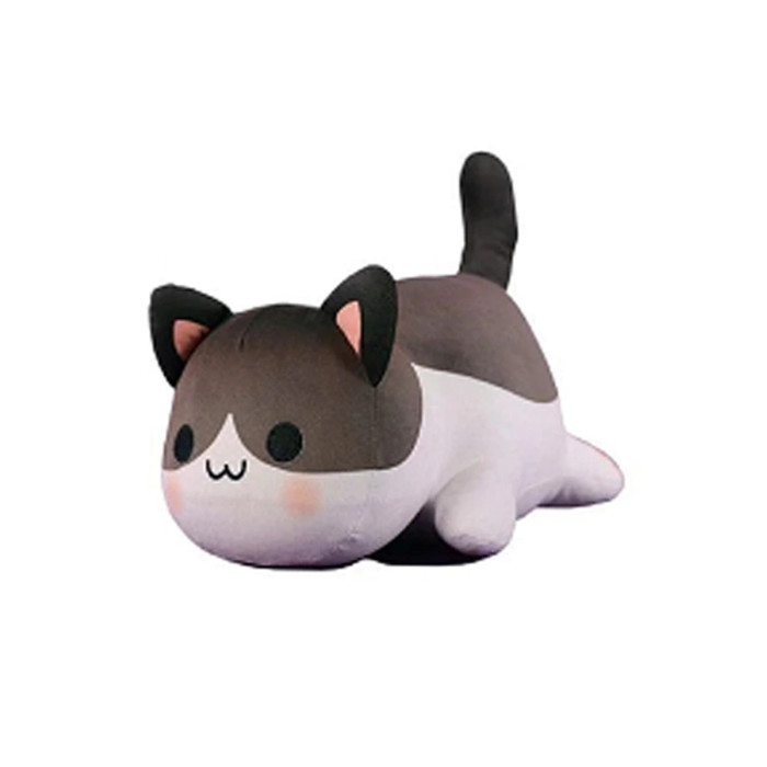 

Мягкая игрушка Mihi Mihi подушка кот Серый Gray Cat version 2 25 см, подушка кот Серый Gray Cat version 2 25 см