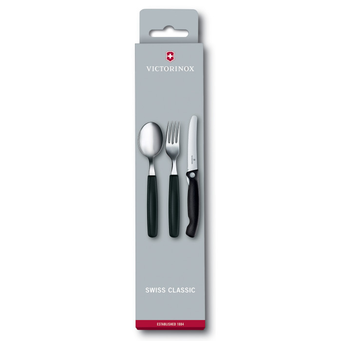 

Victorinox Набор столовых приборов Swiss Classic 3 предмета, Набор столовых приборов Swiss Classic 3 предмета