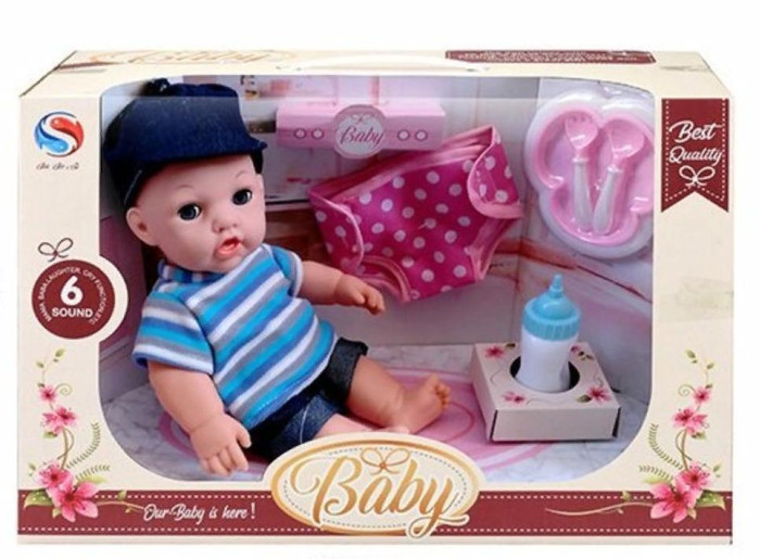 цена Куклы и одежда для кукол Наша Игрушка Игровой набор Мой малыш 200625689
