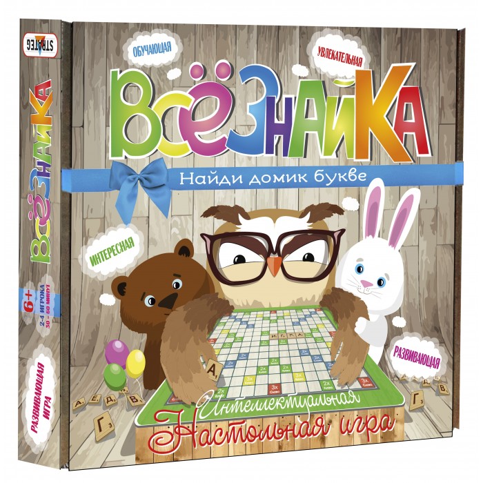 

Strateg Игра настольная Всезнайка, Игра настольная Всезнайка