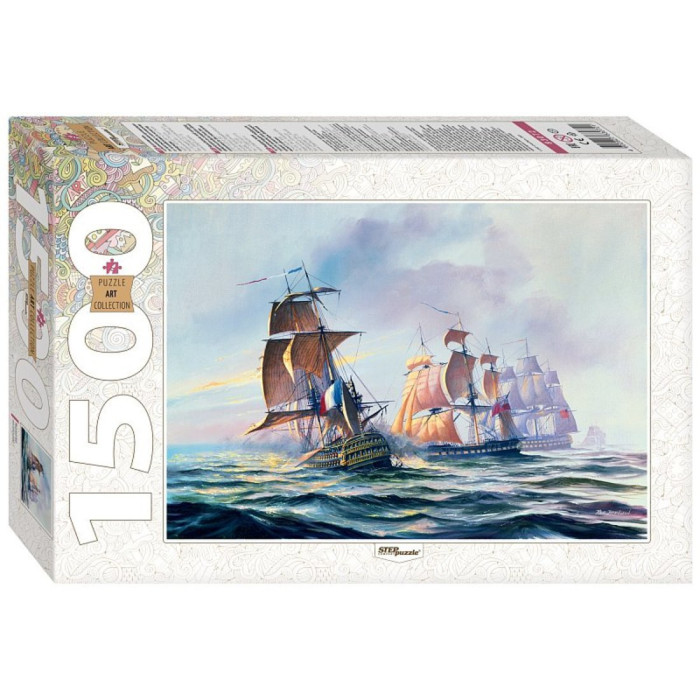 

Step Puzzle Пазлы Морской бой (1500 элементов), Пазлы Морской бой (1500 элементов)