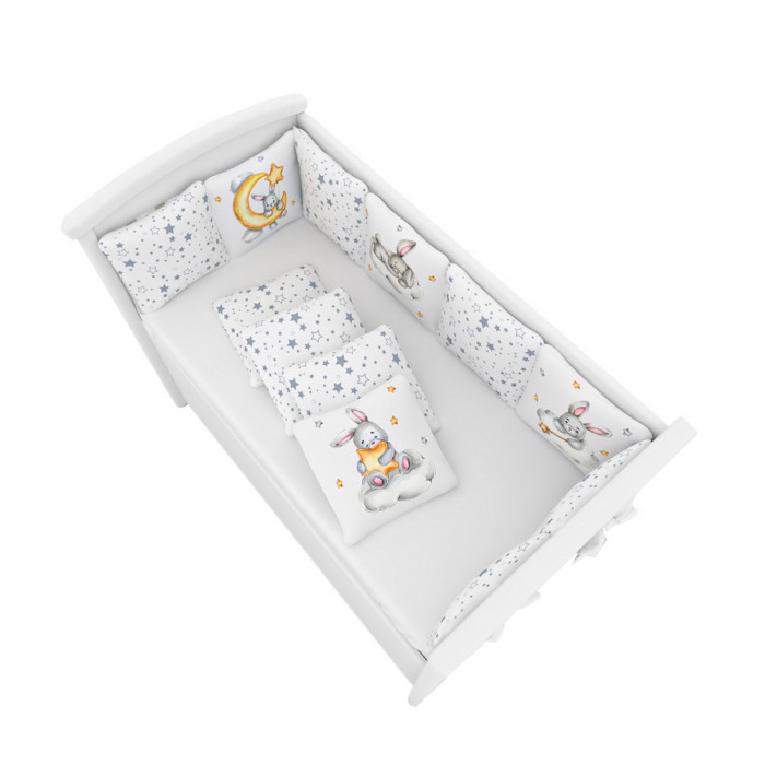 Бортики в кроватку Globex Подушки Зайка бортики в кроватку fluffymoon lovely baby универсальный подушки