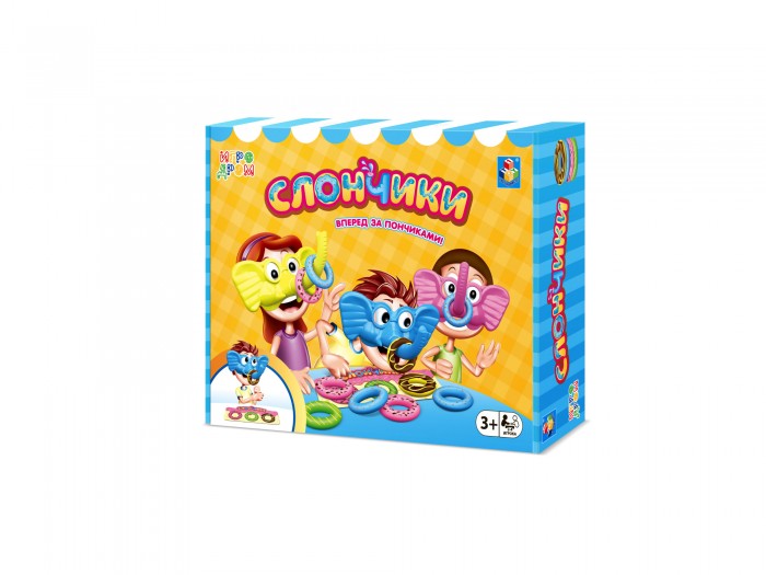 

1 Toy Игродром настольная игра Слончики, Игродром настольная игра Слончики