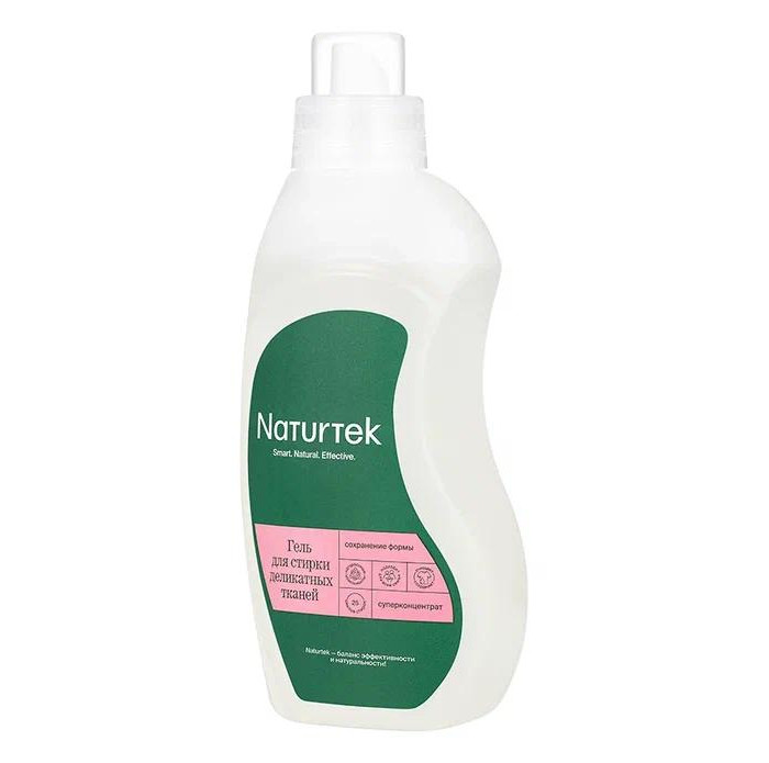 

Naturtek Концентрированный гель для стирки деликатных тканей 0.75 л, Концентрированный гель для стирки деликатных тканей 0.75 л