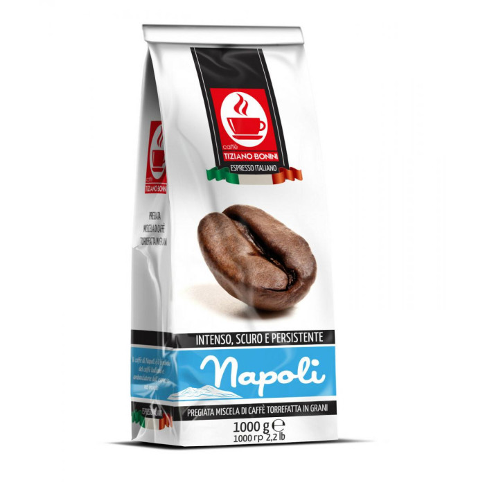 

Tiziano Bonini Caffe Napoli кофе зерно 1 кг, Caffe Napoli кофе зерно 1 кг