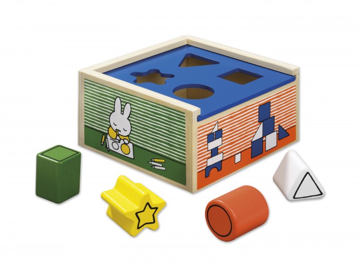 фото Деревянная игрушка totum набор для творчества куб - miffy