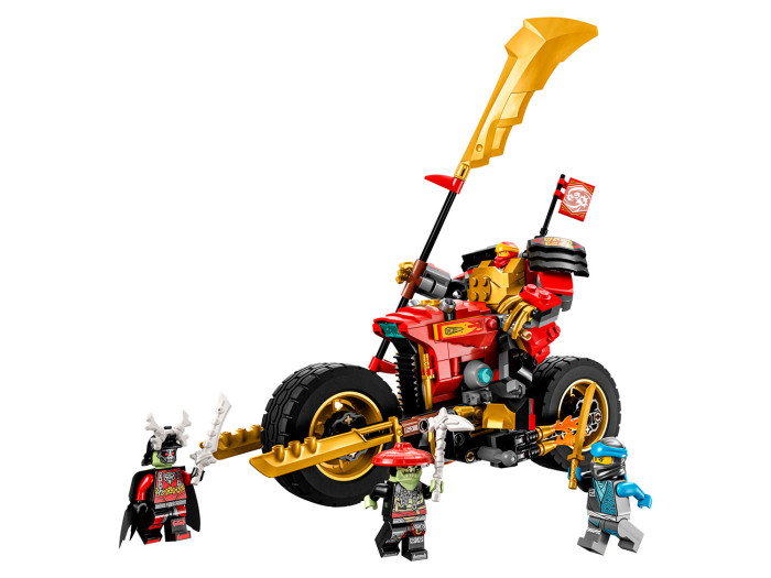Конструктор Lego Ninjago Робот-гонщик ЭВО Кая (312 деталей) 