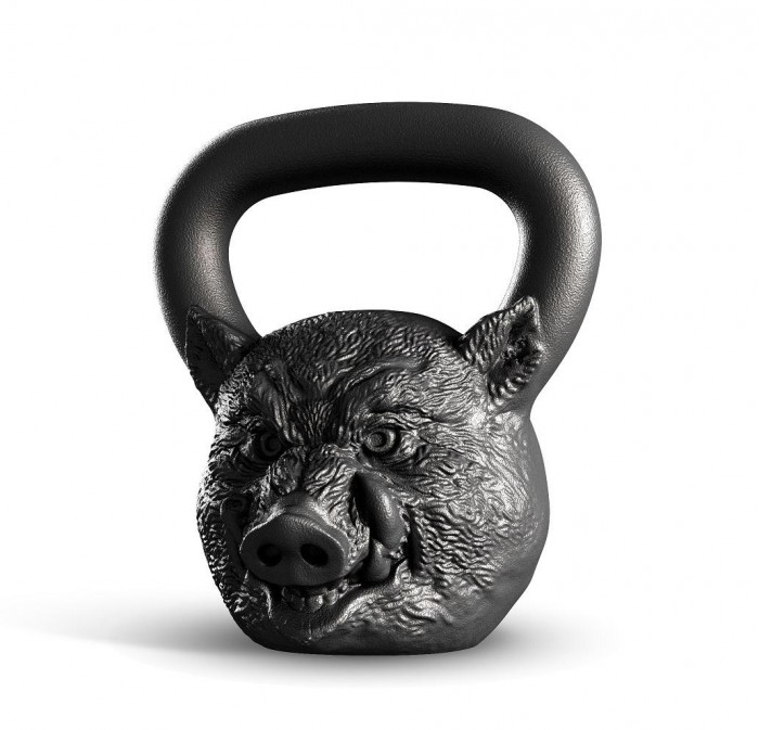 Спортивный инвентарь Iron Head Гиря Кабан 12 кг спортивный инвентарь iron head гиря горилла 16 кг