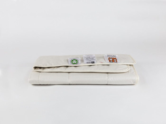 Комплект в кроватку Prinz and Prinzessin Baby organic linen: одеяло 150х100 и подушка 60х40