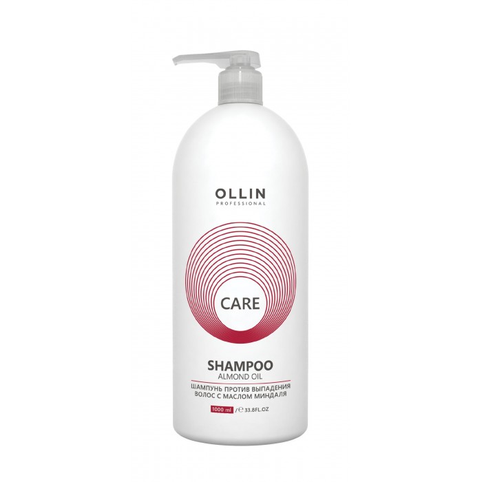 Ollin Professional Care Шампунь против выпадения волос с маслом миндаля 1000 мл 395515