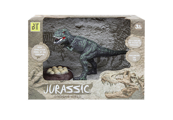 цена Игровые фигурки KiddiePlay Фигурка динозавра Тираннозавр 17 см