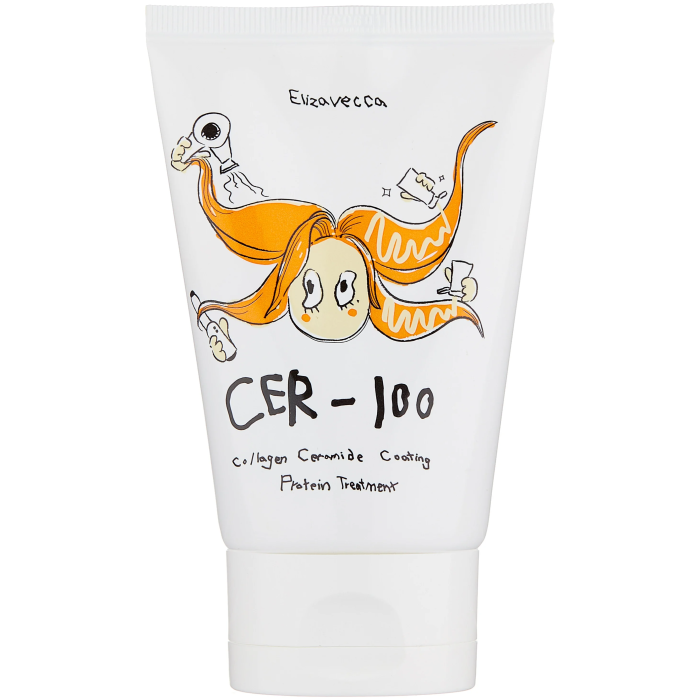 Elizavecca Маска для волос с коллагеном CER-100 Collagen Ceramide Coating Protein Treatment 100 мл ce fcc rohs patented product 40g 30g h 40grams adjustable industrial ozonation generator in water treatment disinfector ozone