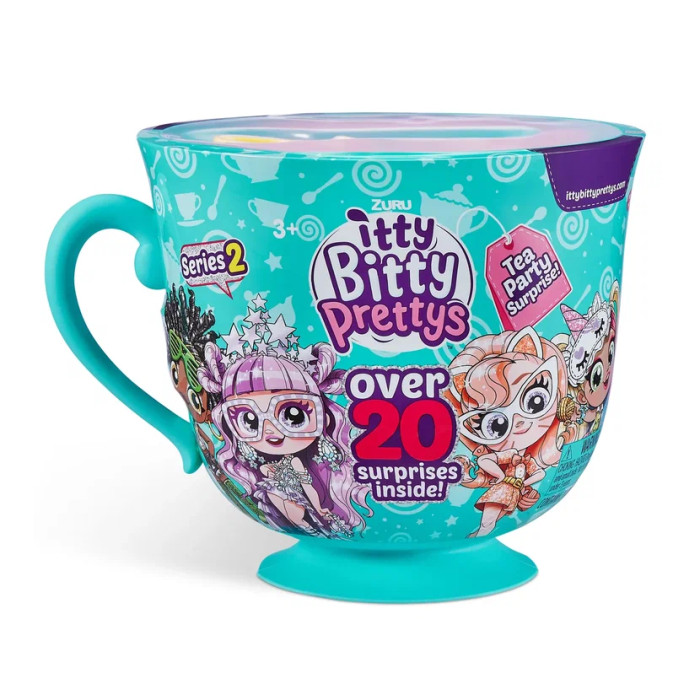 

Zuru Набор Itty Bitty Prettys Большая чайная чашка Серия 2, Набор Itty Bitty Prettys Большая чайная чашка Серия 2