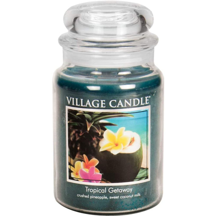 

Village Candle Ароматическая свеча большая Тропический Остров, Ароматическая свеча большая Тропический Остров