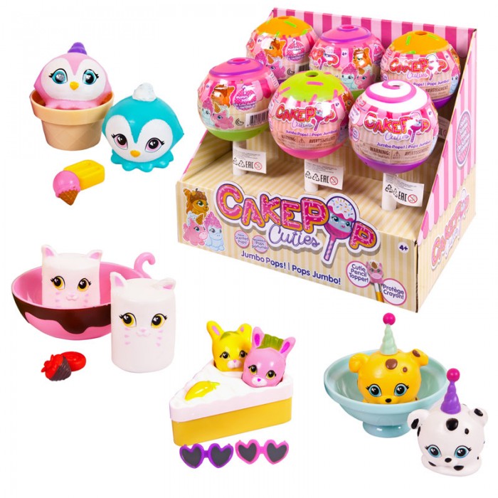 фото Cake pop cuties игрушка в капсуле jumbo pop single