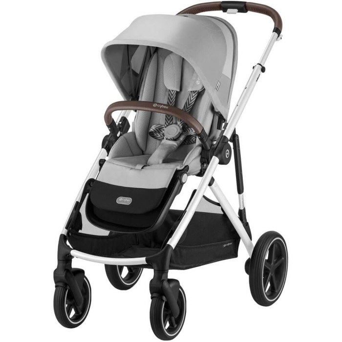 

Прогулочная коляска Cybex Gazelle S SLV с корзиной и дождевиком на шасси Silver Frame, Gazelle S SLV с корзиной и дождевиком на шасси Silver Frame