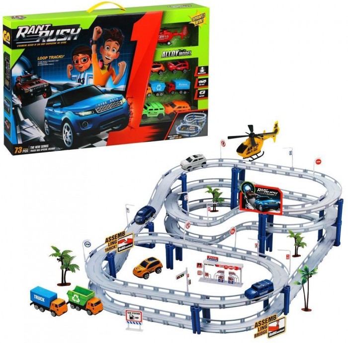 

Наша Игрушка Автотрек (73 детали), Автотрек (73 детали)