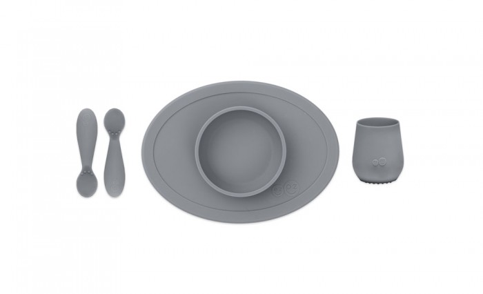 Ezpz Набор из 4 предметов First Food Set uviton набор детской посуды тарелочки поильник столовые приборы