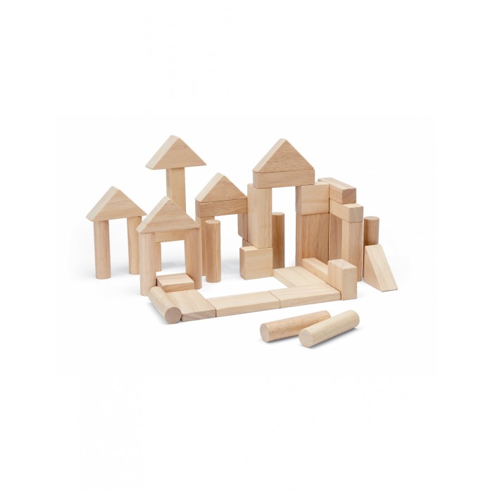 Деревянные игрушки Plan Toys Кубики 40 шт. 5512