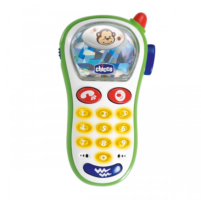Chicco Игрушка Музыкальный телефон с фотокамерой развивающая игрушка chicco музыкальный роллер
