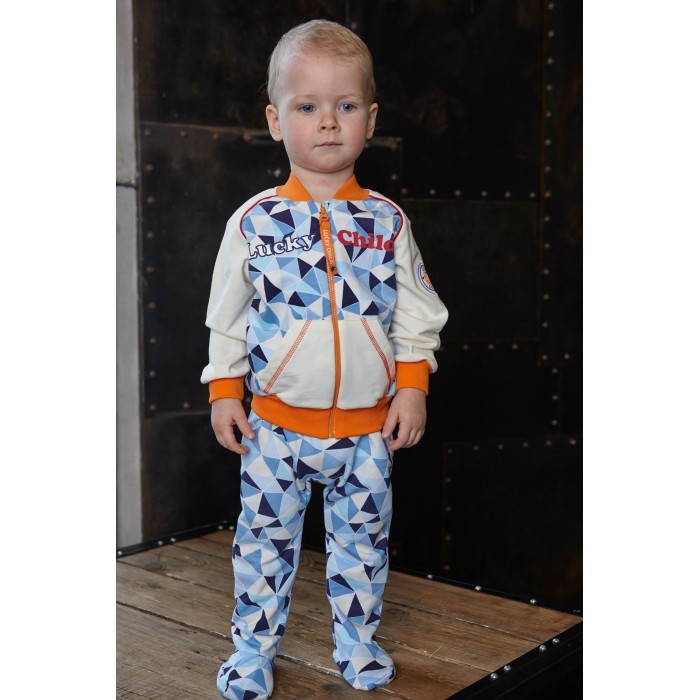

Lucky Child Кофточка на молнии футер Умка 32-18ф, Кофточка на молнии футер Умка 32-18ф