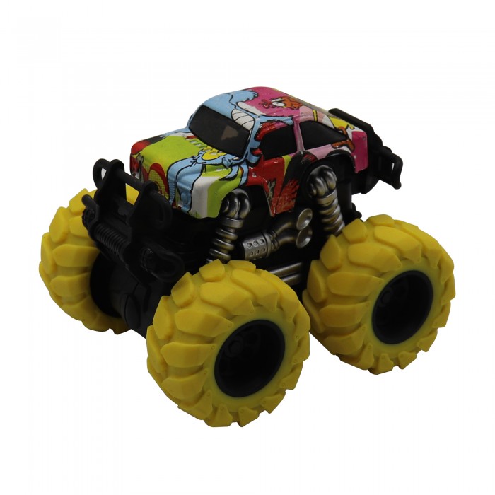 Машины Funky Toys Машинка гоночная Die-cast 4х4 FT610 машинка гоночная die cast 4 4 12 см фрикционная двойной реверс желтые колеса funky toys ft61042