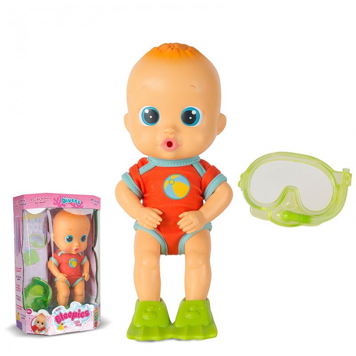 цена Игрушки для ванны IMC toys Bloopies Кукла для купания Коби