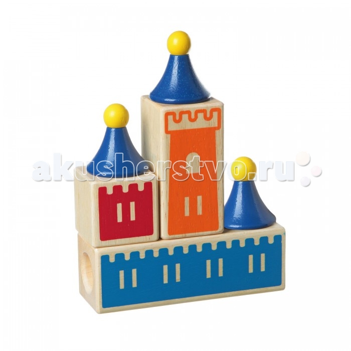 Деревянная игрушка Bondibon Логическая игра Замок загадок деревянная игрушка bondibon логическая пирамида сказочный замок